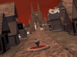 Bat flight view of Avernus in #BloodOmen #LegacyOfKain.
Avernus was an important town ruled by Dimension Guardian Azimuth. When the Pillars were corrupted Azimuth summoned Demons to attack the city, setting it aflame as part of the Hylden conspiracy to inhabit the Material Realm