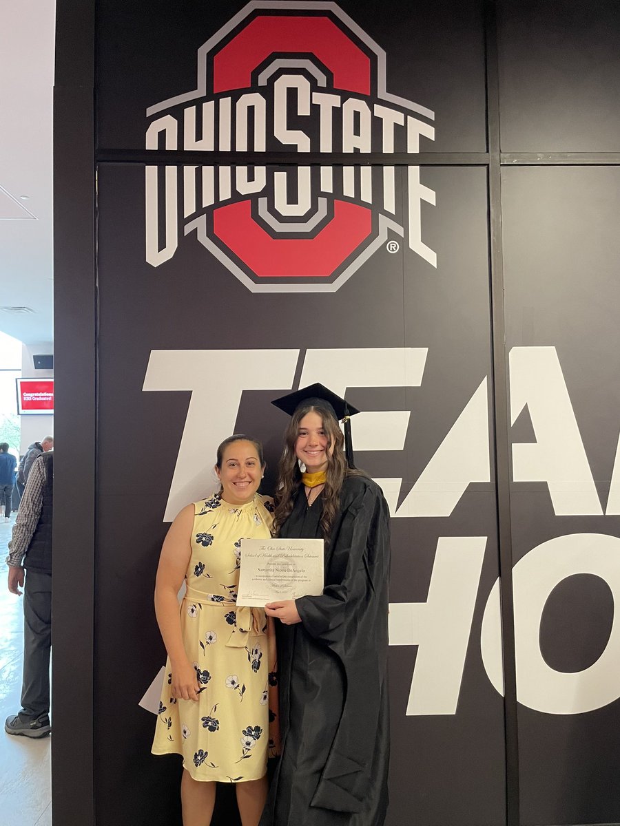Dr. Jaclyn B. Caccese, PhD, FACSM (@jaclyn_caccese) on Twitter photo Congratulations <a href="/samdeangelo32/">Sam DeAngelo</a> on completing your MS in Health & Rehabilitation Sciences <a href="/osuhrs/">OSU School of Health and Rehabilitation Sciences</a> <a href="/OhioStateMed/">The Ohio State University College of Medicine</a>
So happy you decided to stick around for your PhD! Congratulations <a href="/samdeangelo32/">Sam DeAngelo</a> on completing your MS in Health & Rehabilitation Sciences <a href="/osuhrs/">OSU School of Health and Rehabilitation Sciences</a> <a href="/OhioStateMed/">The Ohio State University College of Medicine</a>
So happy you decided to stick around for your PhD!