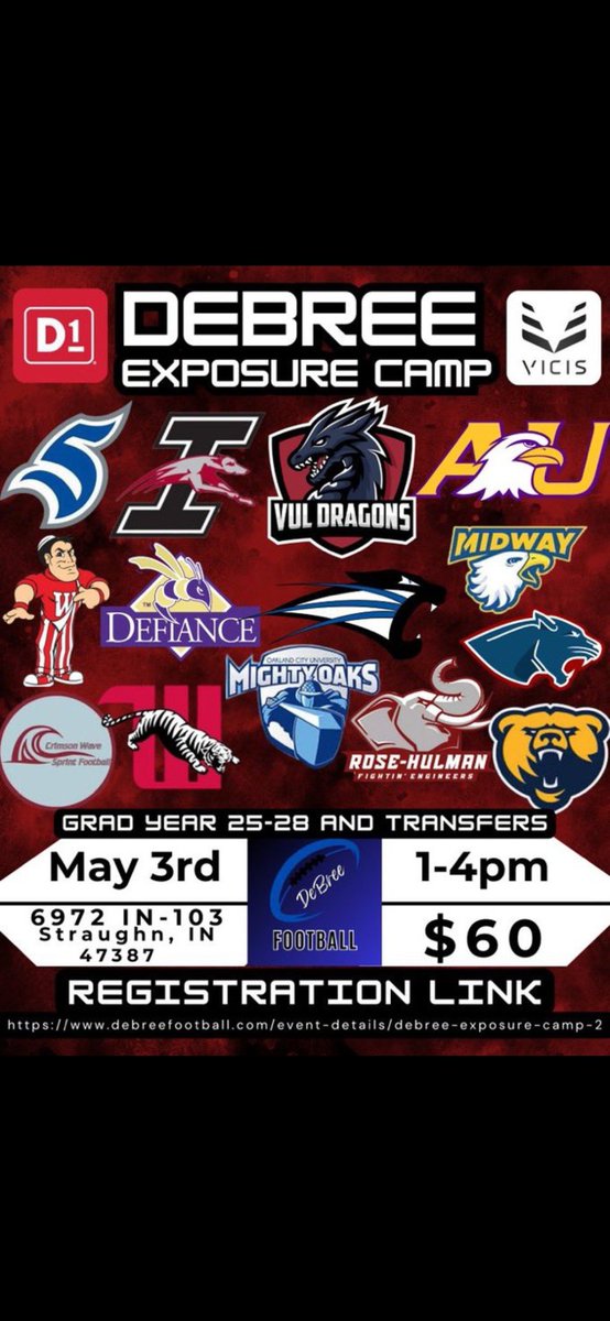 Ready to get some work in today! <a href="/RussMann09/">Russ Mann</a> <a href="/DerekBertrand15/">Derek Bertrand(DeBree Football)</a> <a href="/IndyWeOutHere/">IndyWeOutHere ‼️</a> <a href="/IndianaPreps/">Indiana Preps</a> <a href="/PrepRedzoneIN/">Prep Redzone Indiana</a>