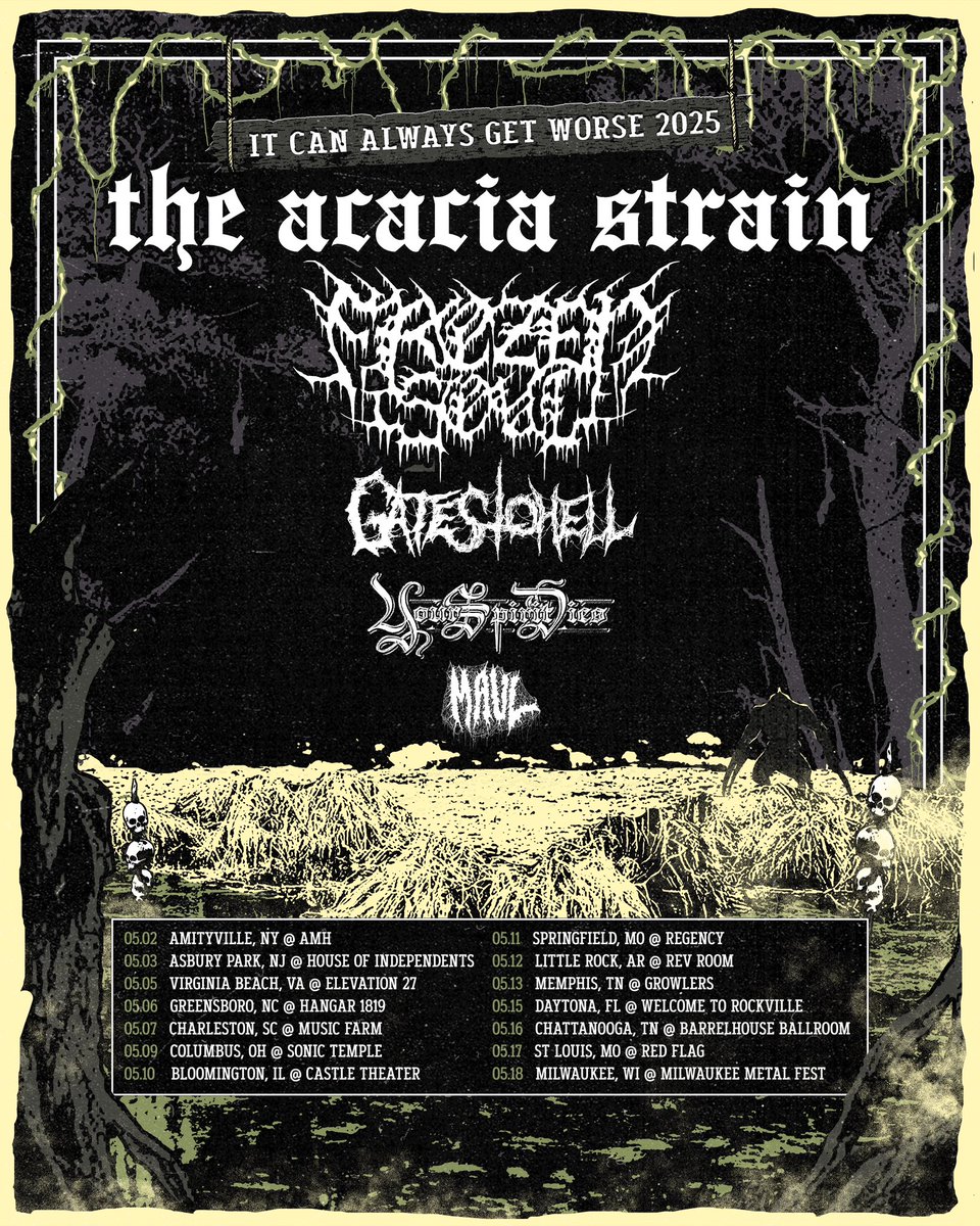 hey Gates is on tour i’ll see you at a show