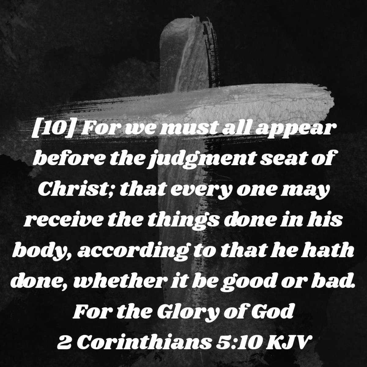 2 Corinthians 5:10 KJV