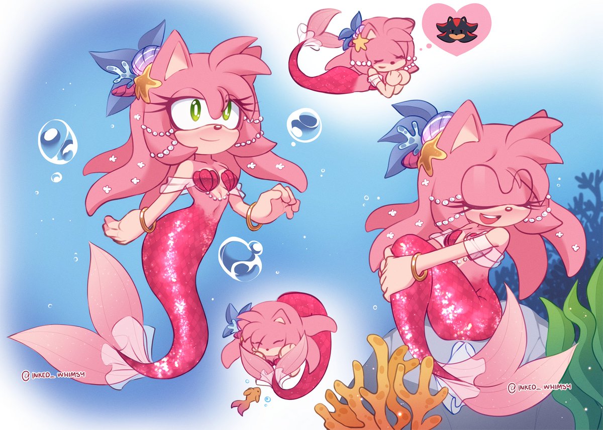 inked_whimsy's tweet image. Mermaid Amy

#amyrose