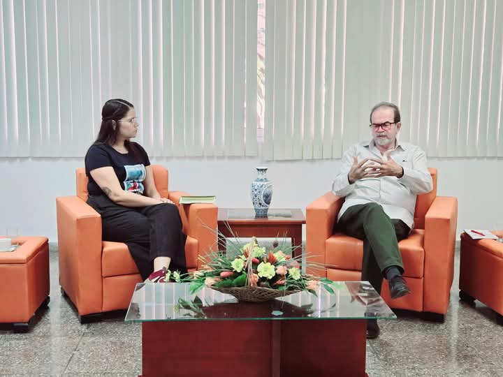 Aylín Alvarez García (@aylinalvarezg) on Twitter photo En la <a href="/UniversidadPCC/">Universidad del PCC Ñico López</a> "Ñico López" recibimos bien temprano a Carolina Rangel Gracida, secretaria general del Movimiento de Regeneración Nacional (MORENA). Fue un encuentro muy reconfortante porque #Cuba y #México apuestan por consolidar su historia de lucha y cooperación. En la <a href="/UniversidadPCC/">Universidad del PCC Ñico López</a> "Ñico López" recibimos bien temprano a Carolina Rangel Gracida, secretaria general del Movimiento de Regeneración Nacional (MORENA). Fue un encuentro muy reconfortante porque #Cuba y #México apuestan por consolidar su historia de lucha y cooperación.