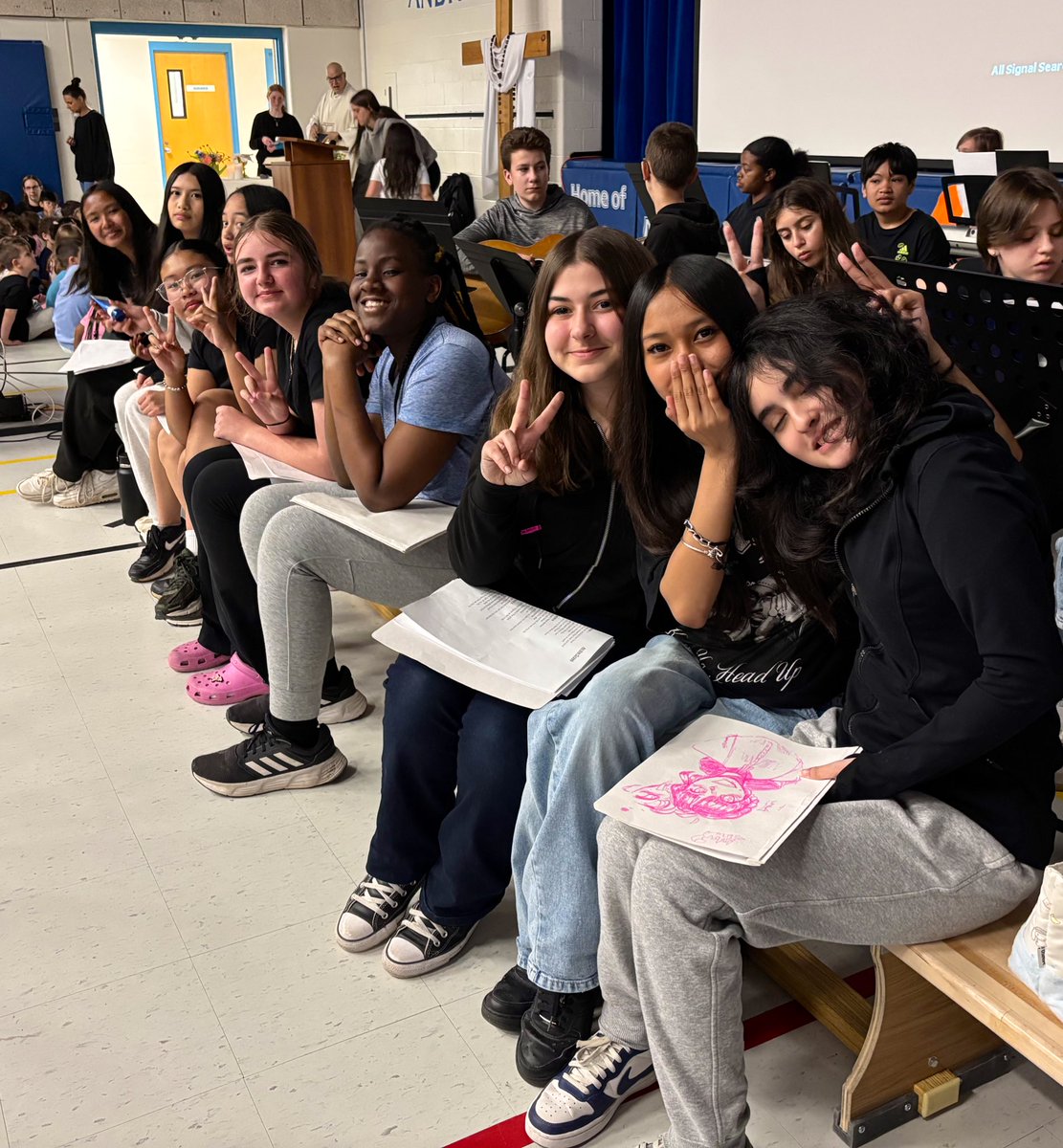 Another fantastic Mass performance by our intermediate Band &amp; Singers. A special thx to Mrs. Alonso and her A.V crew, Mr. Poli, Mrs.Guiyab &amp; their Ss. Great way to kick off our upcoming Catholic Edu. Week 🎉✝️🙏 <a href="/MetroDPCDSB/">Metropolitan Andrei School</a> <a href="/MetroAndreiCSC/">Metropolitan Andrei Catholic School Council</a>
