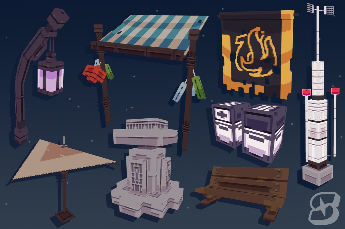 "I will not give up my favorite decoration.."

Join our Discord for more teasers! ⭐
#minecraft #lowpoly #pixelart #blockbench