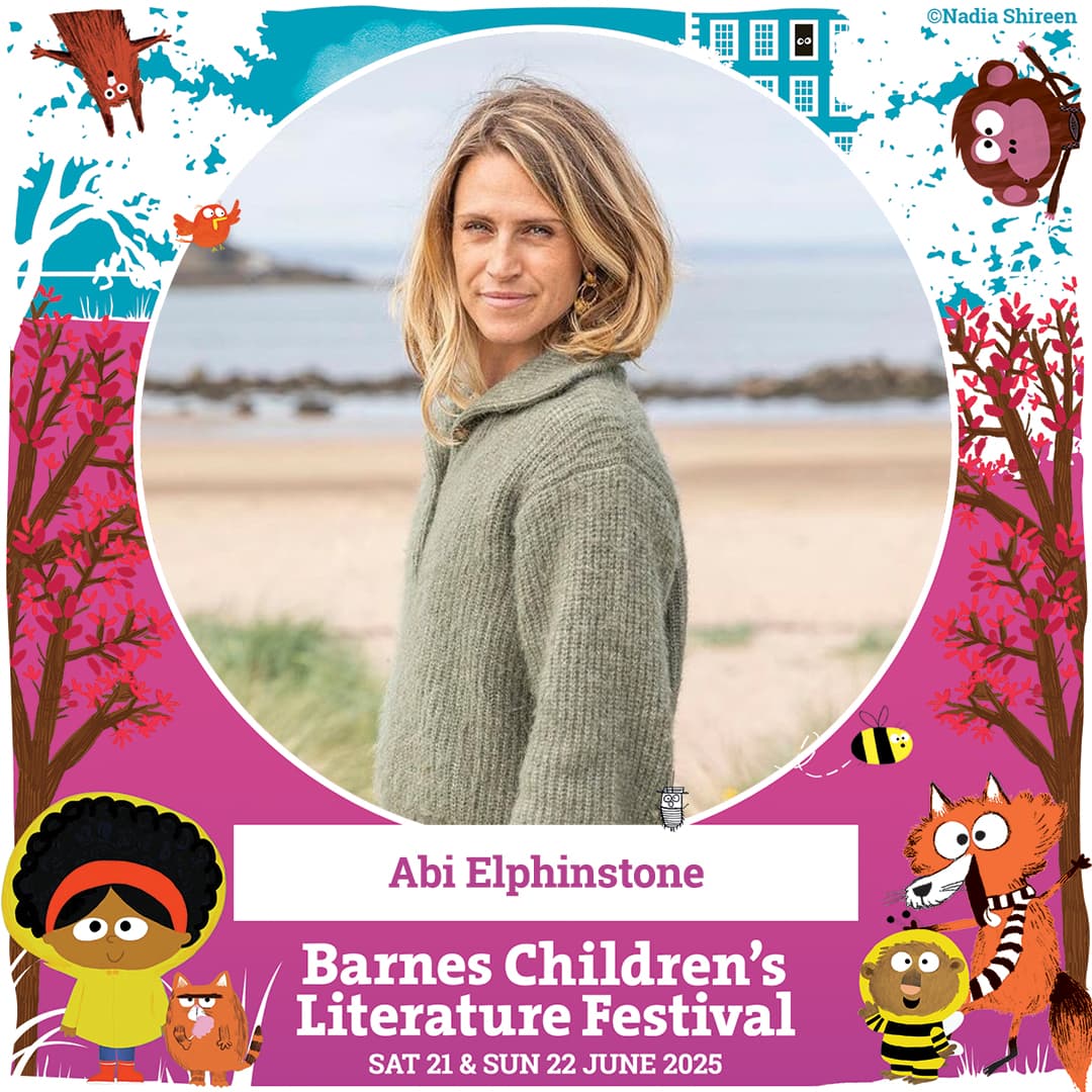 Sunday 22 June just cannot (CAN. NOT) come fast enough folks because we'll be hanging out with <a href="/abielphinstone/">Abi Elphinstone</a> right here at the UK's biggest kids' books party! Book fast barneskidslitfest.org