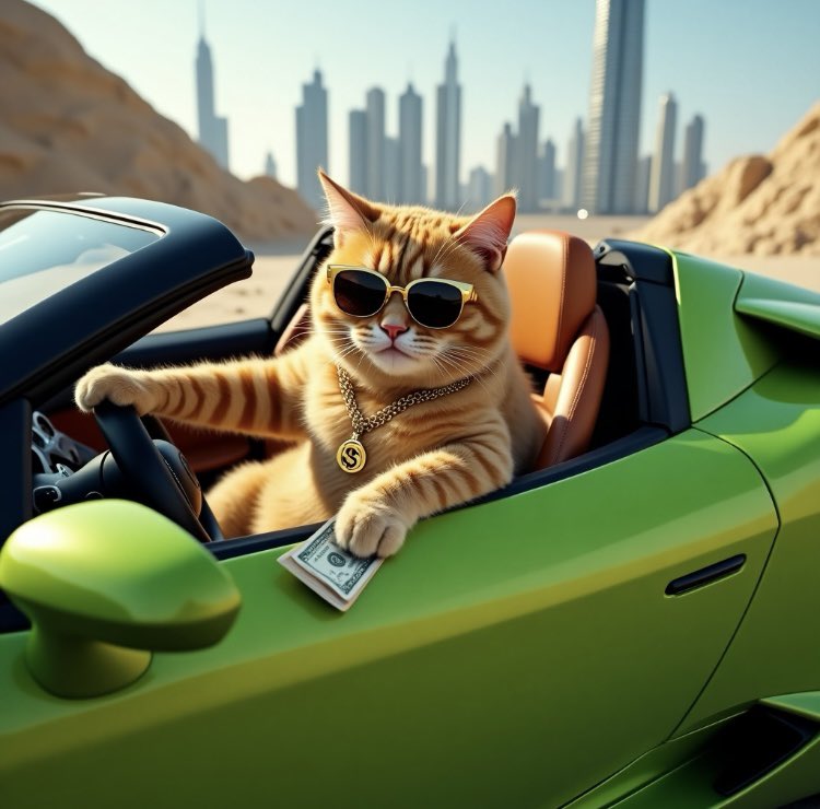 Lambocatt's tweet photo. “Fast paws. Fast cars. No brakes.”
#LAMBOCAT #solanamemecoin #memecoin #solana #CryptoCommunity #ElonMusk #Trumpcoin #cryptocat #Web3Community https://t.co/P8UWqZ3uXU