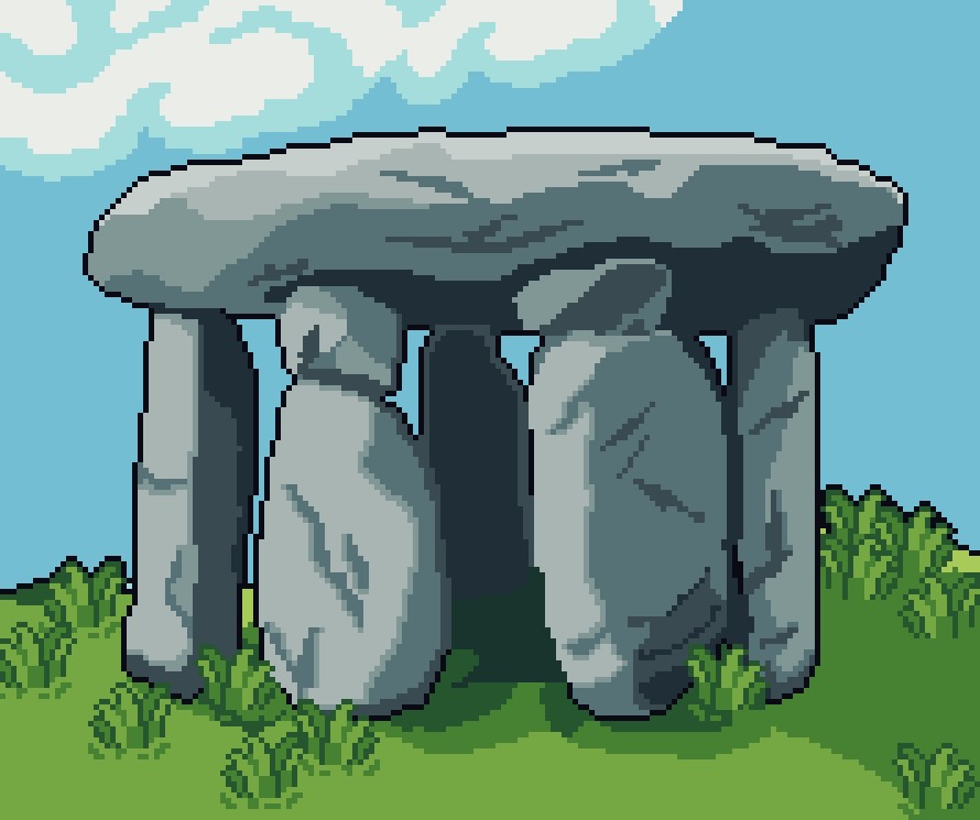 #aseprite #pixelart #stones #megaliths