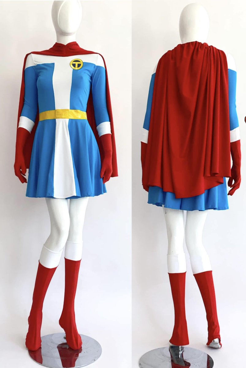 The costume for the TOMORROW GIRL pilot episode has been completed! I think it looks comic accurate!