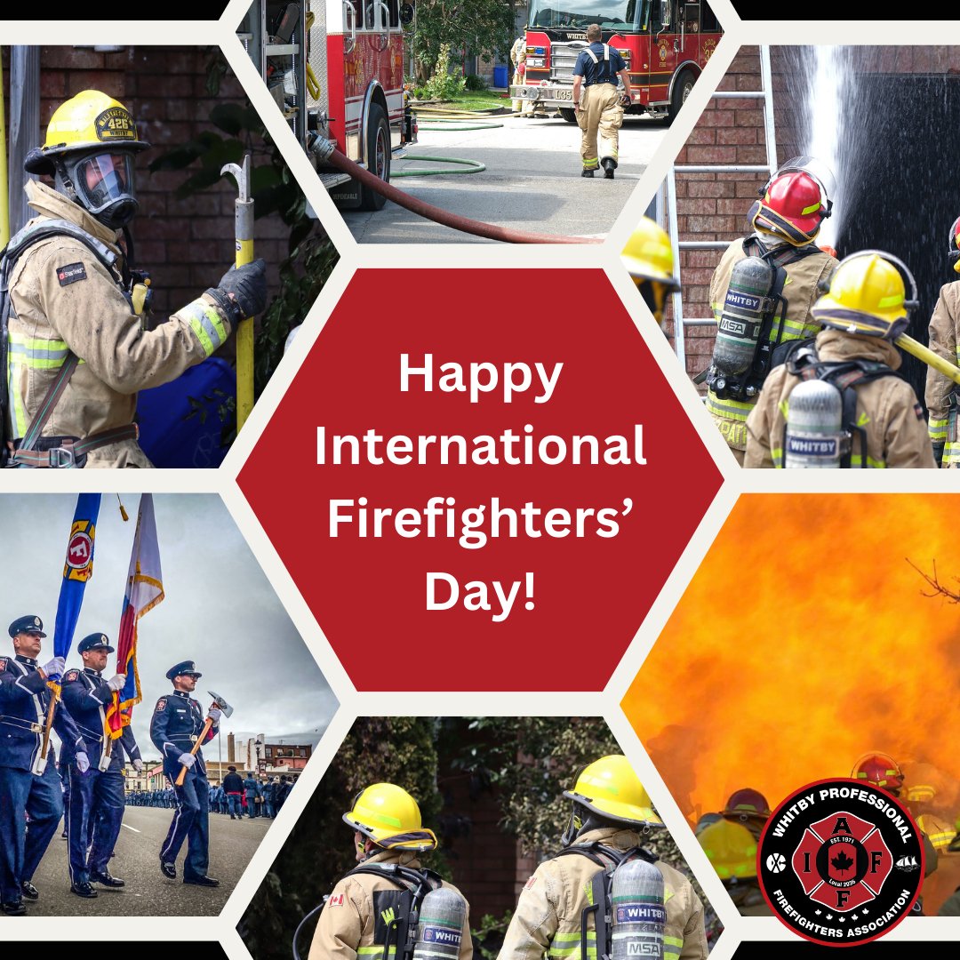 Happy #InternationalFirefightersDay! 
Today, let's salute our brave brothers and sisters who selflessly dedicate themselves to saving lives. Rain or shine, they fearlessly answer the call, facing danger head-on. Thank you for your unwavering courage and commitment!