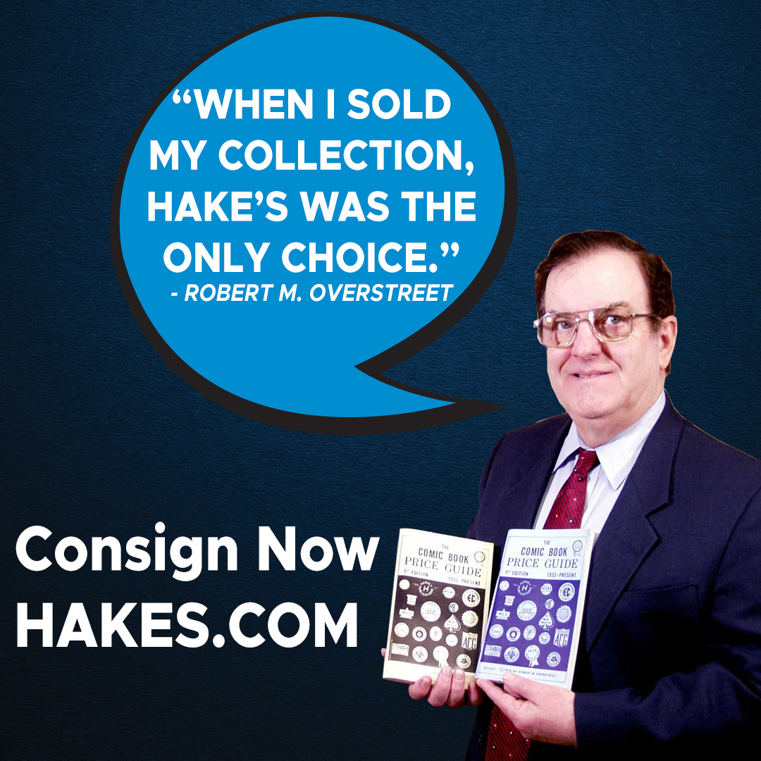 HakesAuctions's tweet photo. It's always a pleasure to hear feedback from our consignors!
Hake's, established 1967. The First. The Best!
#overstreetpriceguide #HakesAuction #collector #investwithhakes https://t.co/qpakLqaORh