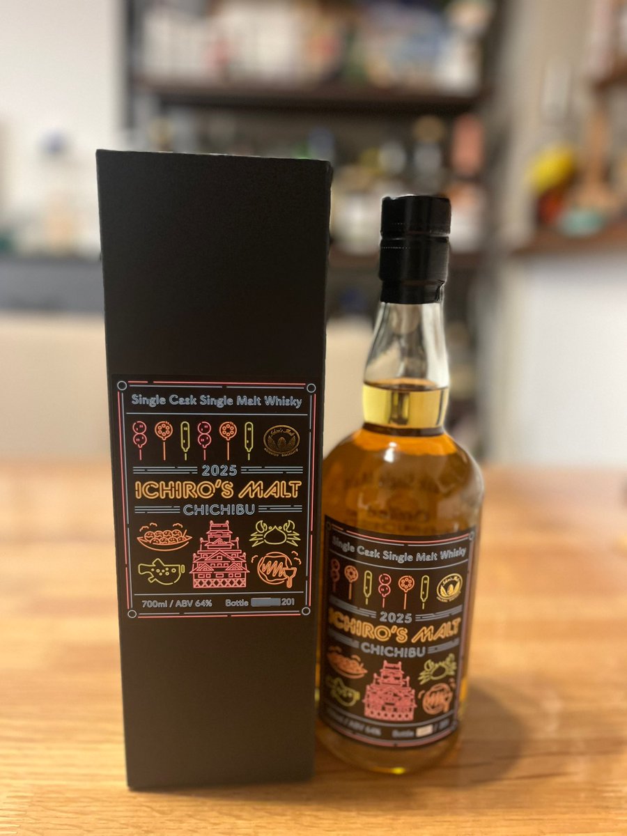 頂きます！🥃

#イチローズモルト
#関西限定
#シングルモルト
