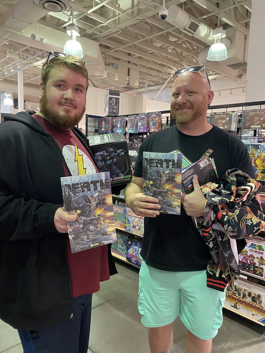 It’s official. We’ve taken over The Nerd Store! Head over to the West Valley location and get your photo taken in the PLANET DEATH armor!