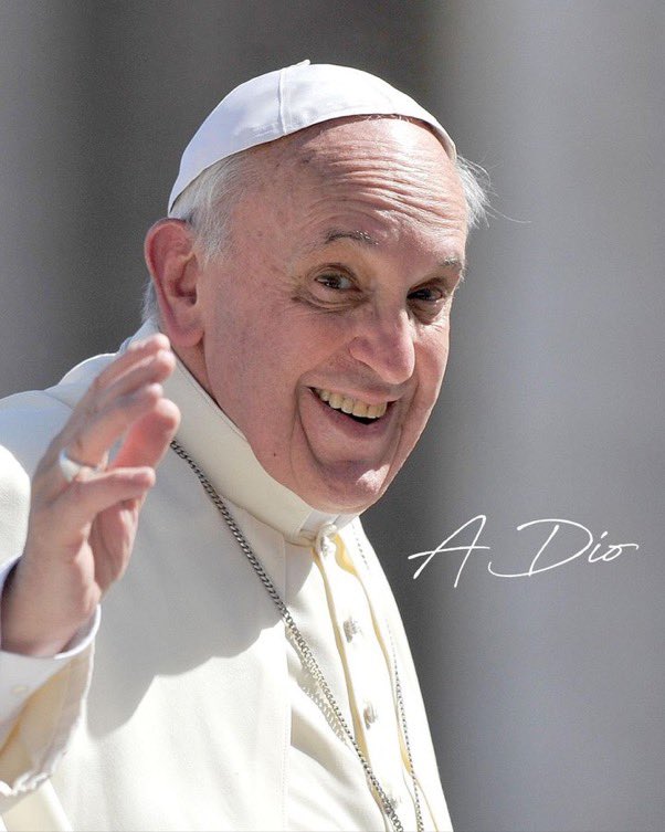 What Trump posted is sacrilegious, disrespectful &amp; offensive.

But I won’t post a picture of him, I will post a picture of the truly great man the world recently lost, and is still mourning. 

God Bless 🙏 Pope Francis