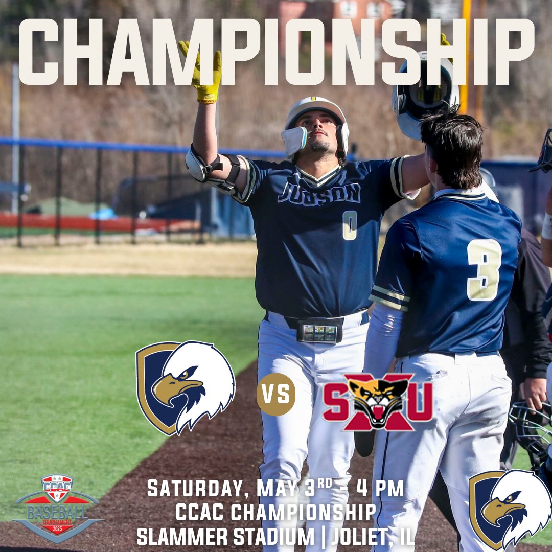CCAC Championship today. Eagles need two victories to be crowned Tournament Champions. They battle St. Xavier in Joliet. #SoarEagles 
youtube.com/@usffightingsa…