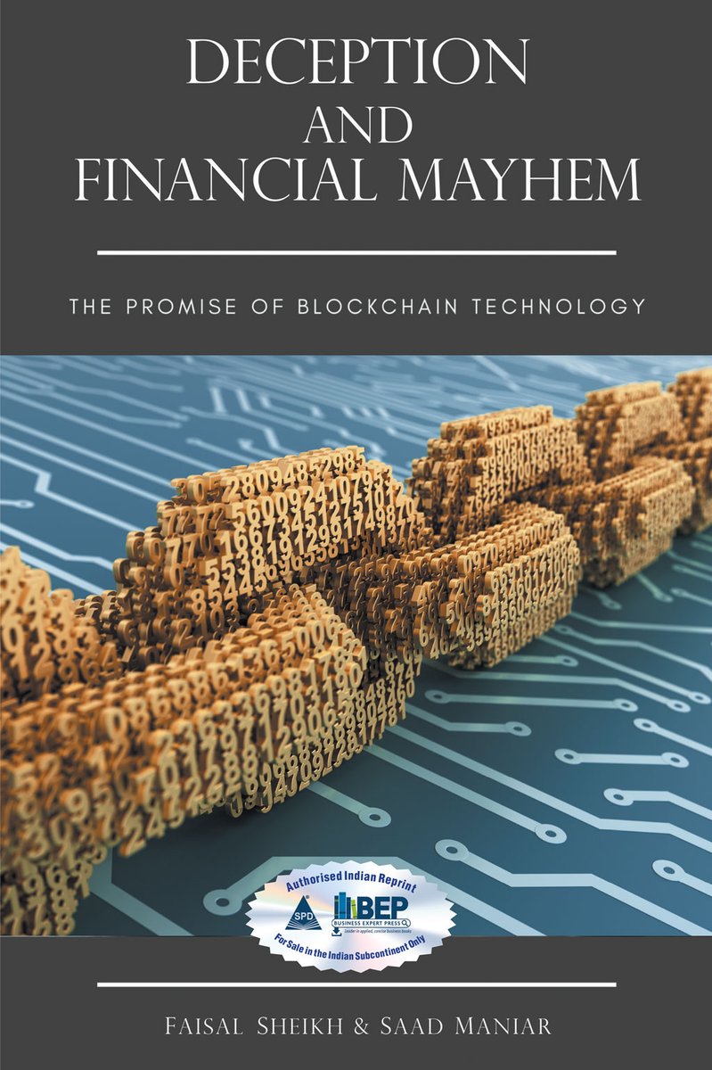 Shroff Publishers (@shroffpub) on Twitter photo New Arrival ! Order now shroffpublishers.com/books/97893680…
Deception and Financial Mayhem
By Faisal Sheikh, <a href="/maniarsaad/">Saad Maniar</a> with <a href="/BizExpertPress/">BusinessExpertPress</a>
Discusses #accountingfraud, including recent #accounting scandals, and its relationship with #CorporateGovernance
#blockchain #shroffpublishers New Arrival ! Order now shroffpublishers.com/books/97893680…
Deception and Financial Mayhem
By Faisal Sheikh, <a href="/maniarsaad/">Saad Maniar</a> with <a href="/BizExpertPress/">BusinessExpertPress</a>
Discusses #accountingfraud, including recent #accounting scandals, and its relationship with #CorporateGovernance
#blockchain #shroffpublishers