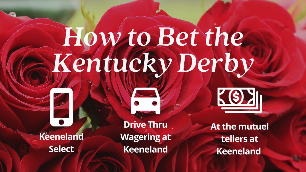 Happy Kentucky Derby Day! Here are 3 ways you can bet the Derby with Keeneland →