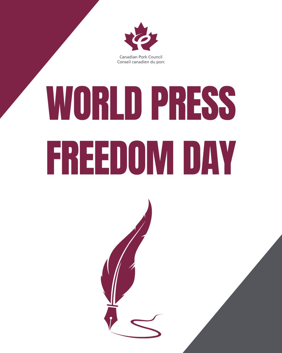 Today, on World Press Freedom Day, we recognize the essential role of a free, independent press in supporting informed dialogue, transparency, and trust, all critical to a strong and sustainable agriculture sector.

CPC values open communication and the vital work journalists do