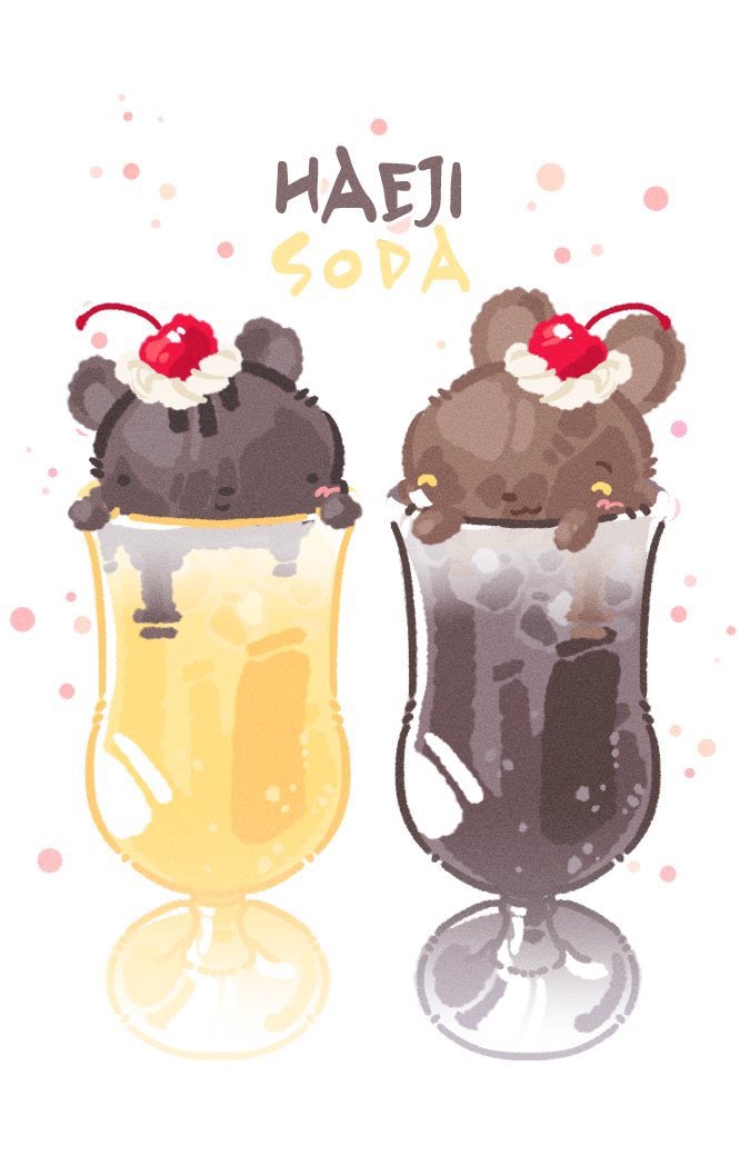 정말 너무너무 사랑스러워요 미리 젤리크림소다와 달달한 여름 보내시길…🥺🤎💛