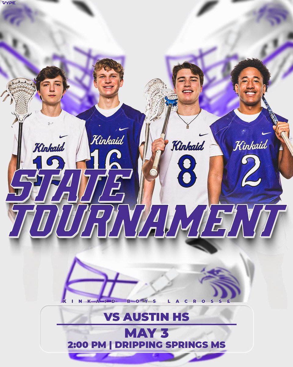 Good luck to Boys Lacrosse as they head into their first game of the State Tournament this afternoon! Let’s go, Falcons—play hard and fly high! 🥍🦅🔥 #TalonsUp #KinkaidLAX #WhereYouBelong