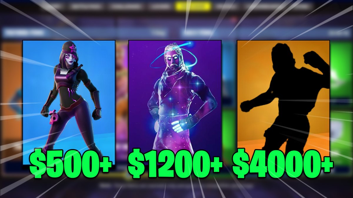 Do YOU Have One of Fortnite's MOST EXPENSIVE Skins?👀

i've just made a video going through the highest costing skins in fortnite history! 💸💰

Would love if you can check it out! 
🔗 youtu.be/mfJGplNPBR8

#Fortnite #FortniteGalacticBattle #fortniteskins