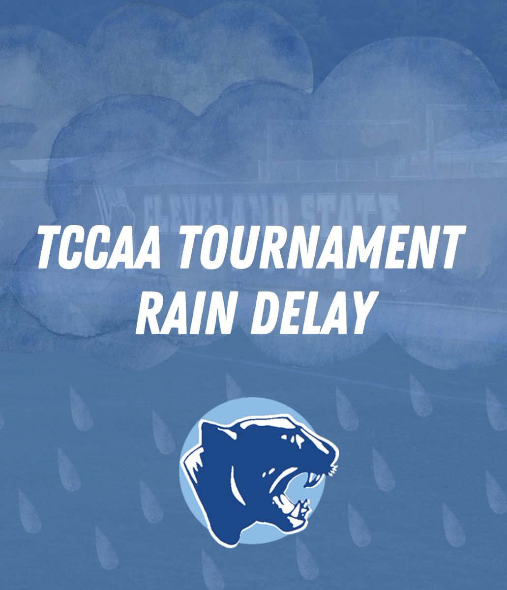 Cleveland State ⚾️ (@cscc_bsb) on Twitter photo Our game against Dyersburg State has been delayed until tomorrow.
Check our social media for further updates regarding the tournament and our games this week!
<a href="/CS_Athletics/">Cleveland State Cougars</a>
#ClevelandStateBaseball Our game against Dyersburg State has been delayed until tomorrow.
Check our social media for further updates regarding the tournament and our games this week!
<a href="/CS_Athletics/">Cleveland State Cougars</a>
#ClevelandStateBaseball