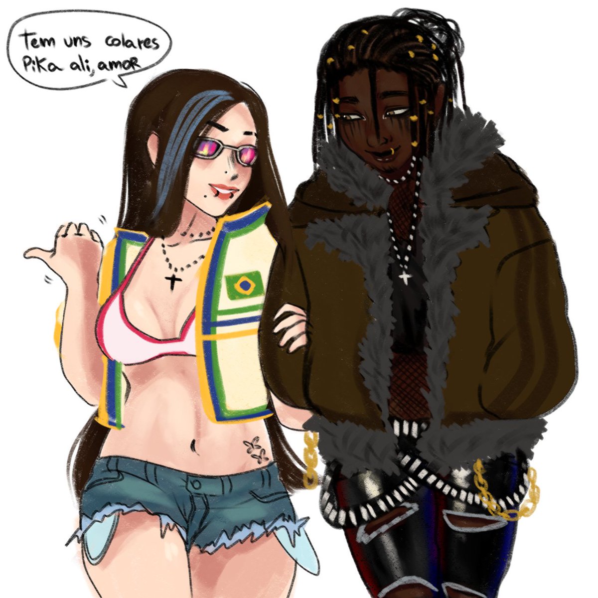 Uma mandrake e um vampiro no capricho então