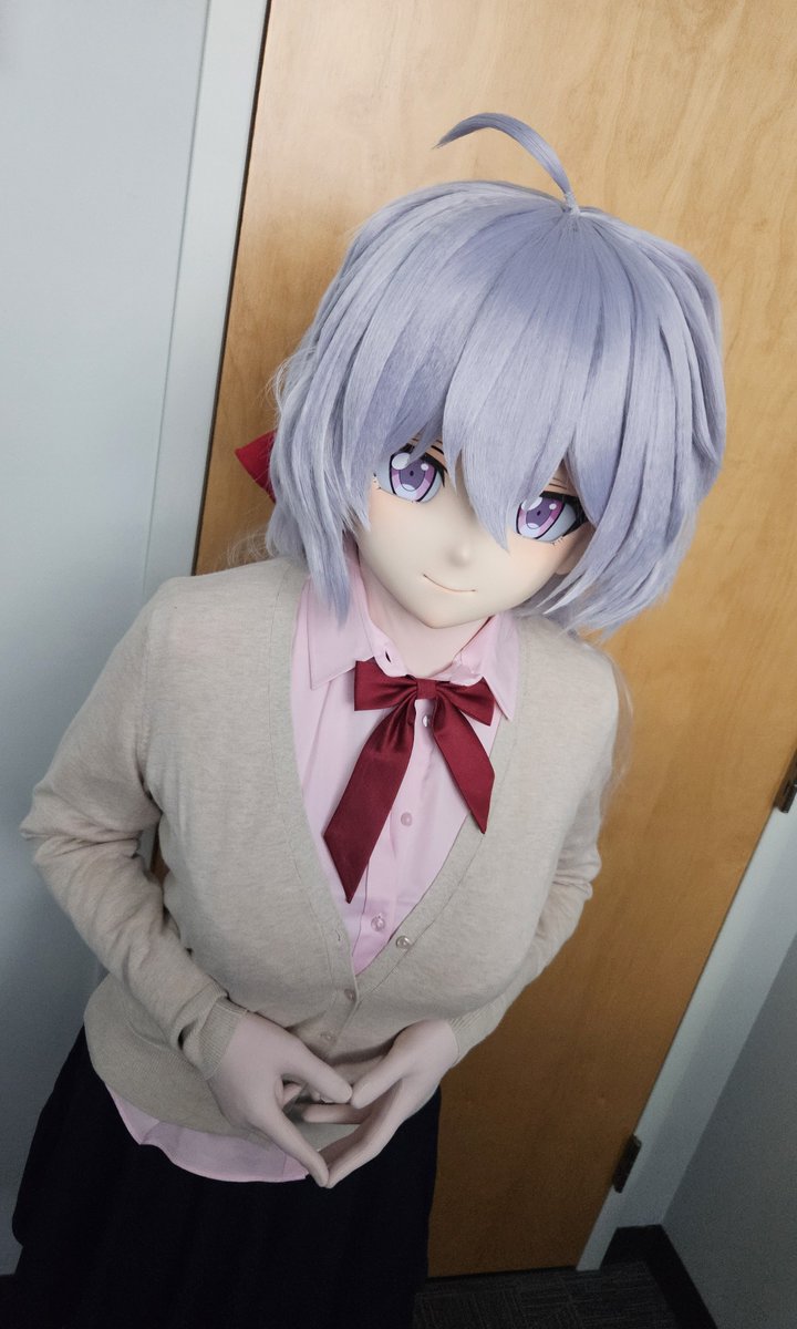 「ちょせぇ！」

screw it, debut post time. 

it's Yukine Chris from Senki Zesshou Symphogear!

🎭: <a href="/NewfacedolL/">NFD-新颜玩偶</a> 
📸: <a href="/WormWideWebb/">ニャ二P</a>
#kigurumi #着ぐるみ #シンフォギア