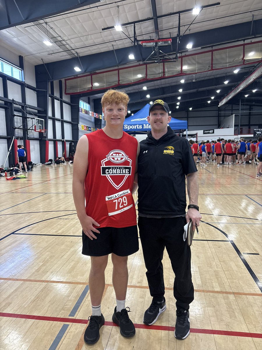 Boe Rewey (@boe_rewey_2026) on Twitter photo Had a great time today at the WFCA combine competing and talking with coaches. Huge shout out to <a href="/mclaganTITANS/">Matt McLagan || Coach Mac</a> and <a href="/Coach_Worsell/">Rich Worsell</a> for talking with me. <a href="/travisWSN/">Travis Wilson</a> <a href="/wifca/">WiFCA</a> <a href="/RieseDraft/">Owen Riese</a> Had a great time today at the WFCA combine competing and talking with coaches. Huge shout out to <a href="/mclaganTITANS/">Matt McLagan || Coach Mac</a> and <a href="/Coach_Worsell/">Rich Worsell</a> for talking with me. <a href="/travisWSN/">Travis Wilson</a> <a href="/wifca/">WiFCA</a> <a href="/RieseDraft/">Owen Riese</a>