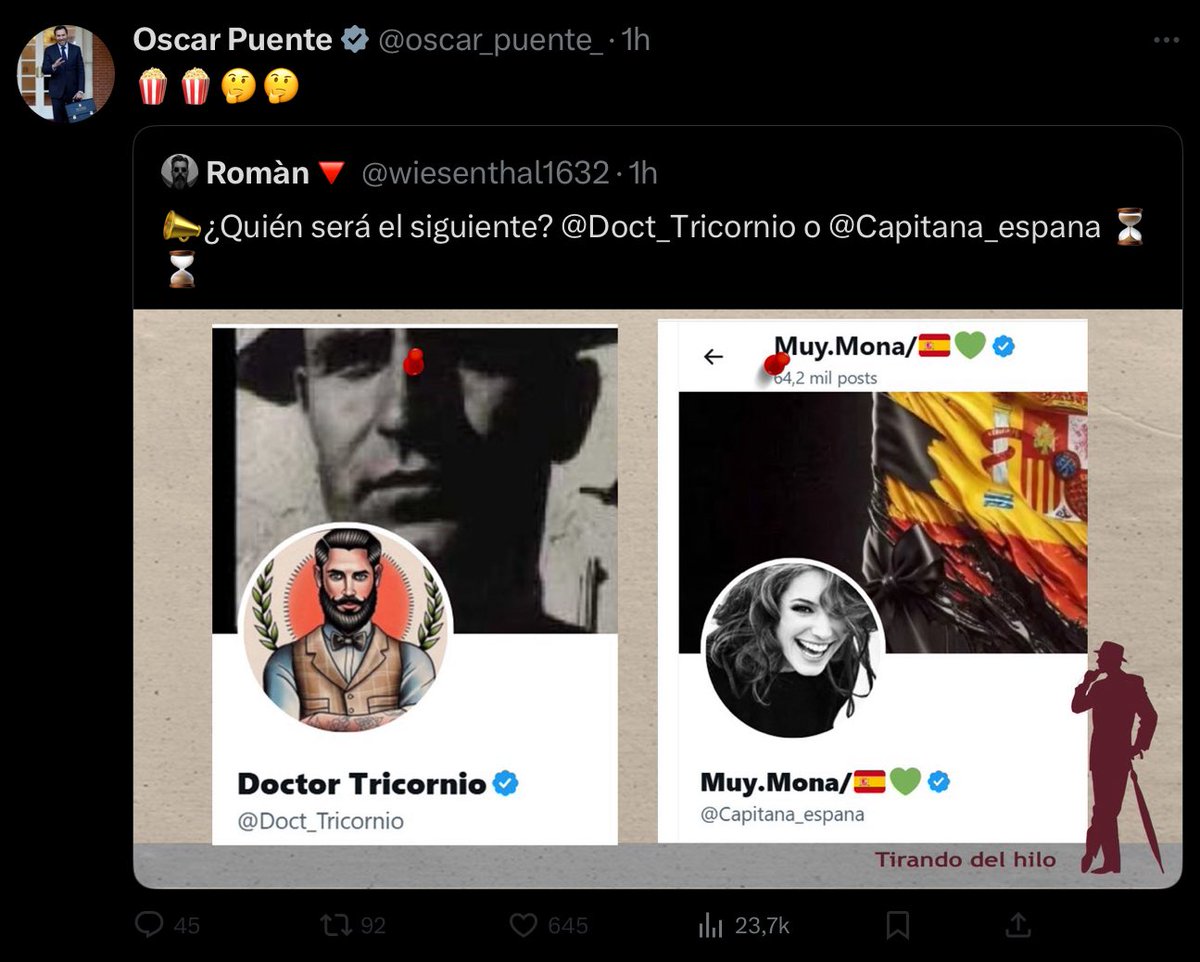 o_deconstruido's tweet photo. He tenido que ir a su cuenta para creerlo: ¡el Gobierno de España promoviendo y alentando el enfrentamiento civil!
No sabemos las consecuencias que puede alcanzar este cruce de señalamientos y linchamientos… ¡y el tío toma partido! La degradación de este Gobierno es nauseabunda. https://t.co/mKKSi0LSvl