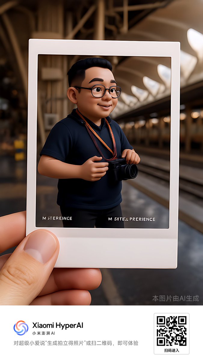 fsenada's tweet image. Generate your own 3D Polaroid Photos... Get three-dimensional out of your circle... #XiaomiHyperOS2 #XiaomiHyperAI Just scan the QR to get your 3D Polaroid Photos
