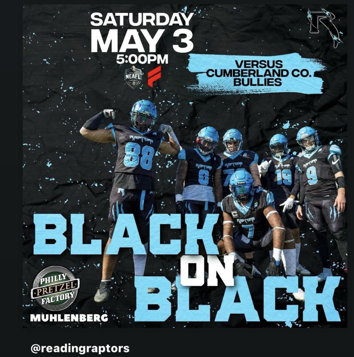 Bruce Badgley (@badgleybruce) on Twitter photo Going to be a good one as <a href="/_ReadingRaptors/">Reading Raptors</a> host the Cumberland County Bullies at 5 on <a href="/YouTube/">YouTube</a> <a href="/BNB_Media_/">BNB Media</a> <a href="/maxgretzula/">Max Gretzula</a> <a href="/CoachJoeMays/">Joe Mays</a> <a href="/neaflofficial/">NEAFL</a> 👉youtube.com/live/Kll1P257j… Going to be a good one as <a href="/_ReadingRaptors/">Reading Raptors</a> host the Cumberland County Bullies at 5 on <a href="/YouTube/">YouTube</a> <a href="/BNB_Media_/">BNB Media</a> <a href="/maxgretzula/">Max Gretzula</a> <a href="/CoachJoeMays/">Joe Mays</a> <a href="/neaflofficial/">NEAFL</a> 👉youtube.com/live/Kll1P257j…