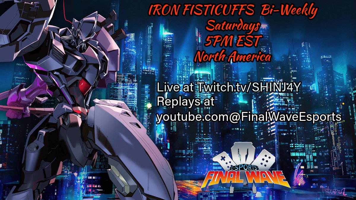 FinalWaveESport's tweet photo. Today is IRON FISTICUFFS Bi- WEEKLY Online Tournament for @IronSagaVS_EN 
Sign UP HERE https://t.co/g6qziWx5jA @matcherino  https://t.co/uAuS1FG3WQ click on those claim codes to support. 

Registrations close at 4PM EST 
Live https://t.co/TaeUuv8deK @SHINJ4Y_ https://t.co/Ie6dWIweRb