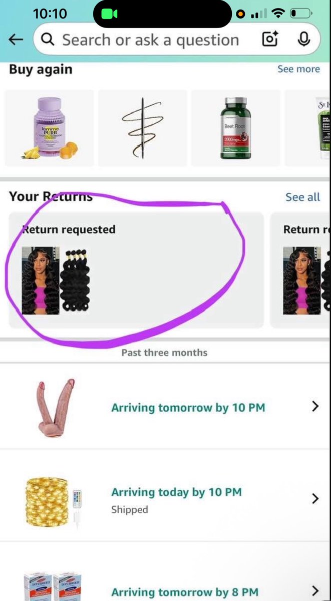 I done ordered some black bundles knowing my hair red erkedd