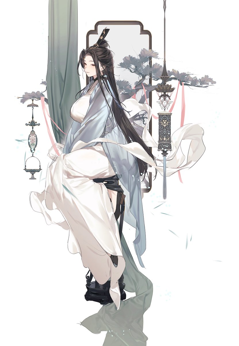 Drew a guest illustration for my friend's indie game.