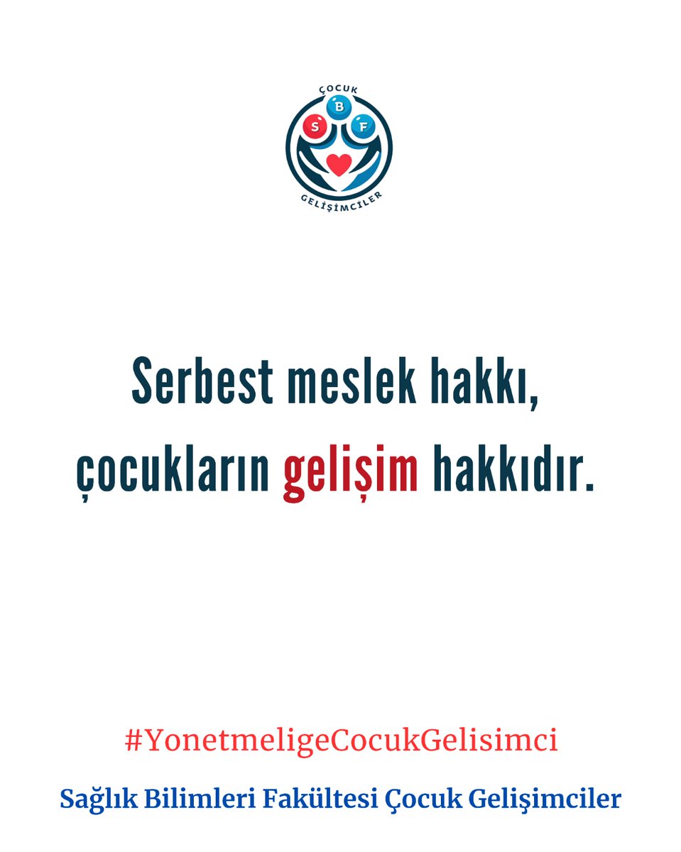 Esma_svm's tweet photo. Doğumdan ergenliğe 0-18 yaş gelişim takibini yapan çocuk gelisimcilerin yönetmelikte yok sayılması kabul edilemez. Revize edilmiş bir yönetmelikte hakkımız olanı almak istiyoruz. @drmemisoglu 
#yonetmeliktecocukgelisimci https://t.co/uRqNjhYShi