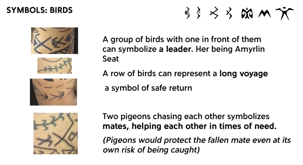 loudestdork's tweet image. SIUAN SANCHE TATTOO BREAKDOWN

since it was mentioned that Tear, where Siuan is from, has similarities with Southeast Asian culture, I focused on the meaning of it for those in the Philippines. I used Polynesian meaning as well, since I&apos;ve noticed the similarities.