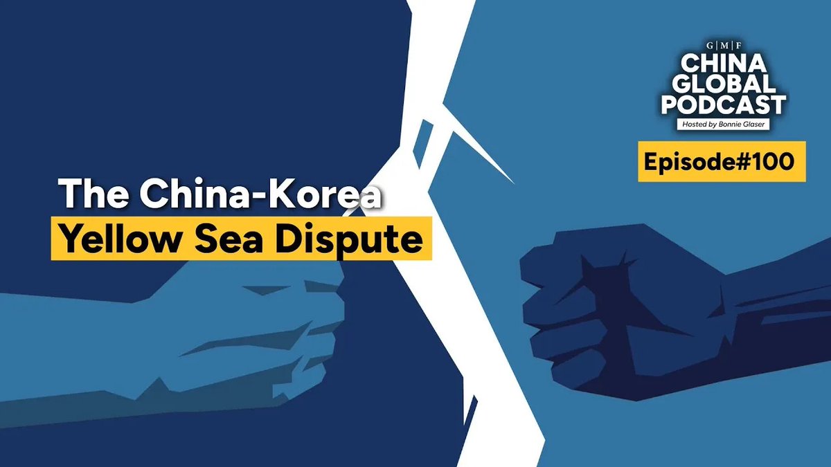 German Marshall Fund (@gmfus) on Twitter photo ๐จ๐ณ The latest episode of China Global discusses evolving disputes between China and South Korea over the Yellow Sea.
๐ฃ๏ธ With <a href="/GMFAsia/">GMF Indo-Pacific</a> host <a href="/BonnieGlaser/">Bonnie Glaser / ่ไพๅ</a> and guest <a href="/GordianKnotRay/">Ray Powell</a>
๐๏ธ Listen Now: bit.ly/3S239jv ๐จ๐ณ The latest episode of China Global discusses evolving disputes between China and South Korea over the Yellow Sea.
๐ฃ๏ธ With <a href="/GMFAsia/">GMF Indo-Pacific</a> host <a href="/BonnieGlaser/">Bonnie Glaser / ่ไพๅ</a> and guest <a href="/GordianKnotRay/">Ray Powell</a>
๐๏ธ Listen Now: bit.ly/3S239jv