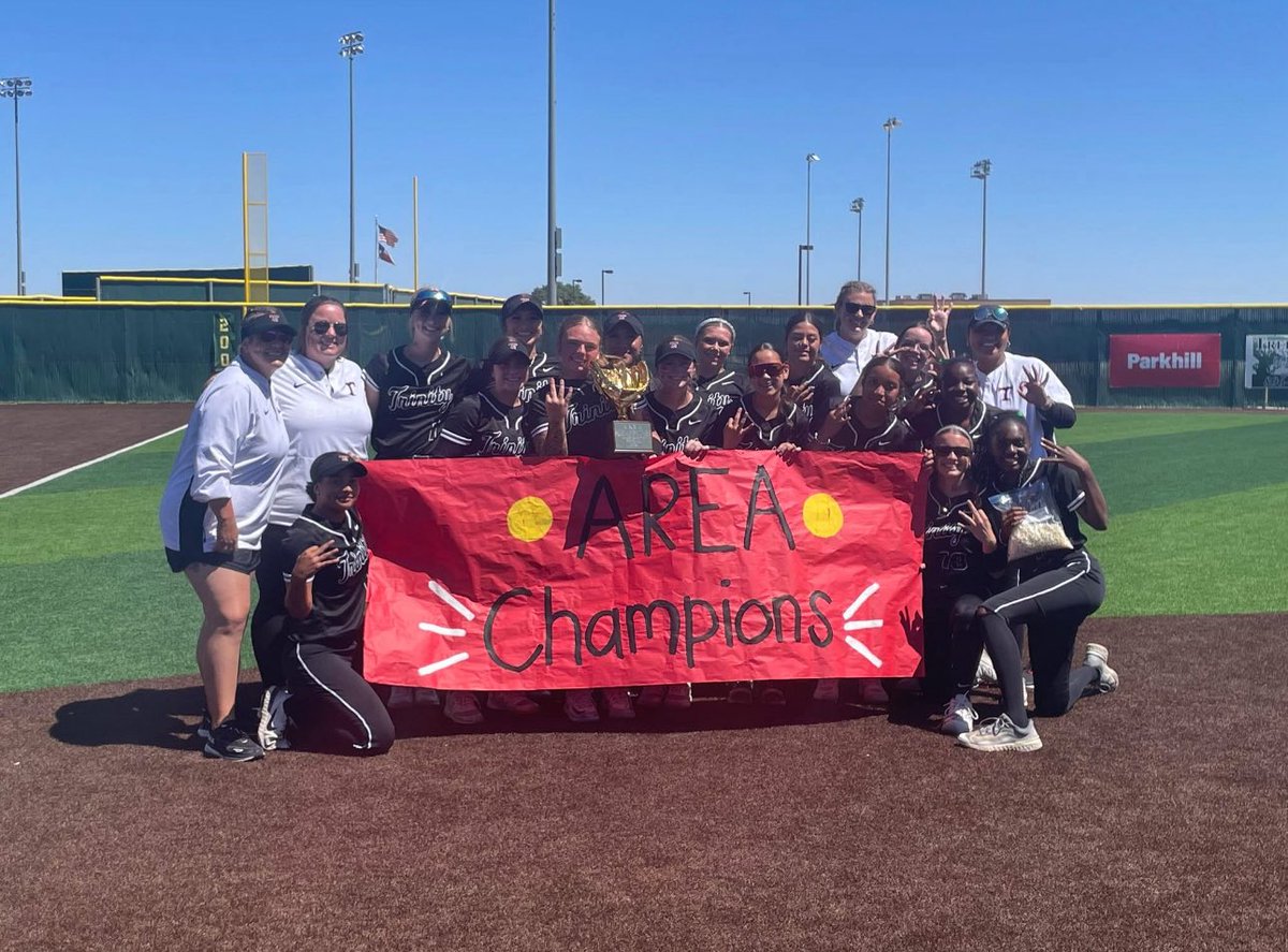 Trinity Trojans Softball (TX) (@trinity_trojans) on Twitter photo AREA CHAMPS! 🥎🏆On to Round 3️⃣🔥
Trinity wins game 2 against EP Eastlake 4-2 and gets the sweep! 🧹 #FTF #OneAnother #TsUp
<a href="/EulessTrinityHS/">Euless Trinity High</a> <a href="/hebisd/">HEB ISD</a> <a href="/HEBAthletics/">HEB Athletics</a> AREA CHAMPS! 🥎🏆On to Round 3️⃣🔥
Trinity wins game 2 against EP Eastlake 4-2 and gets the sweep! 🧹 #FTF #OneAnother #TsUp
<a href="/EulessTrinityHS/">Euless Trinity High</a> <a href="/hebisd/">HEB ISD</a> <a href="/HEBAthletics/">HEB Athletics</a>