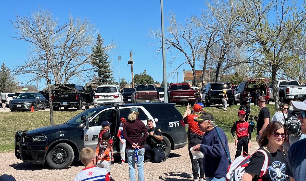 Happy to help kick off the season for Canyon Lake Little League!