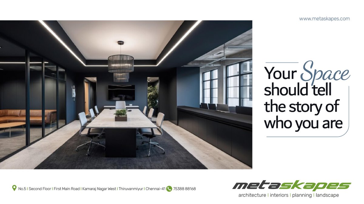 KapesMetas's tweet photo. ✨ Every detail matters—because your space deserves nothing less than perfection. 

More info: https://t.co/V9zMMdh5HR

#CommercialInteriors #WorkspaceDesign #OfficeInspiration #CorporateInteriors #InnovativeSpaces #Metaskapes #meta https://t.co/Uha6imRGX0