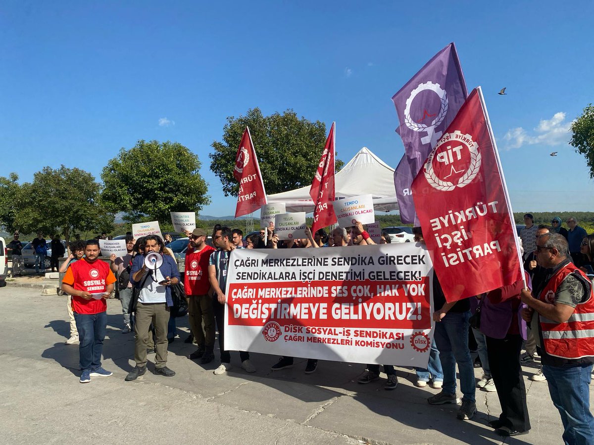 Telus işçilerinin mücadelesi 114 gündür sürüyor
haberekspres.com.tr/telus-iscileri…
<a href="/TelusEmekcileri/">Telus Emekçileri</a> #izmir #işçi #SonDakika