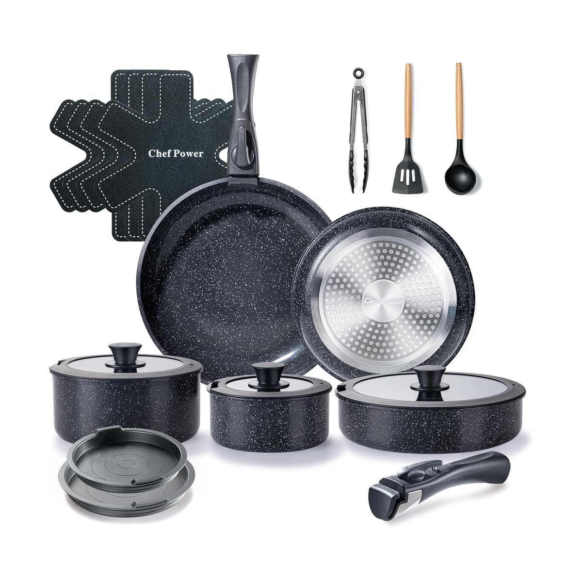TopKitchensdeal's tweet image. 🔥 hef Power cookware set review is LIVE!🔥

19 pieces, detachable handles, &amp;amp; it&apos;s oven-safe!
🤯

Get 45% OFF now—this deal won&apos;t last!

#ChefPower #Cookware #KitchenDeals #RVKitchen #Nonstick

Get this offer: a.delikitchen.one/RBYbIi 🌟