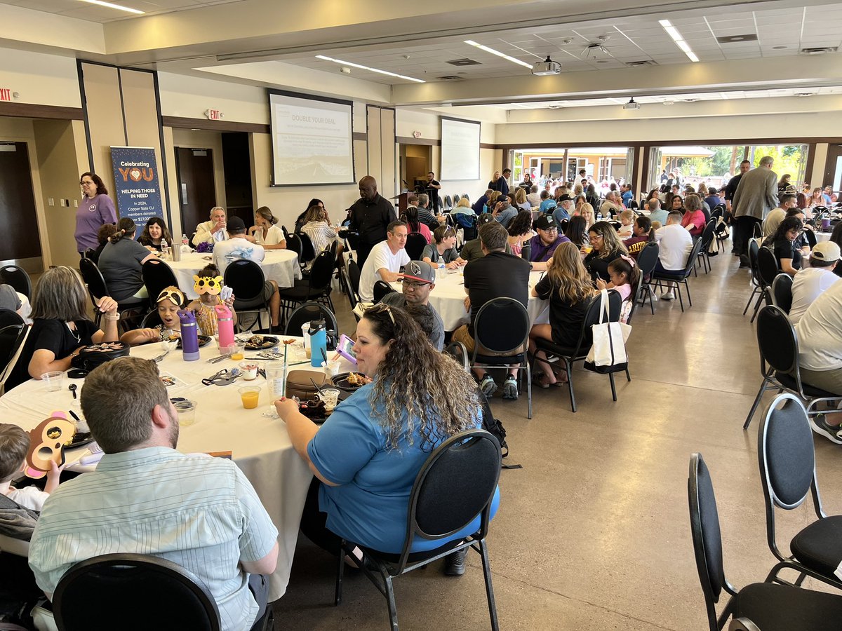Sierra4AZ's tweet image. Congrats to the @CopperStateCU team on a tremendous annual meeting. We had about 600 attendees. If you want to learn more, go to: copperstatecu.org