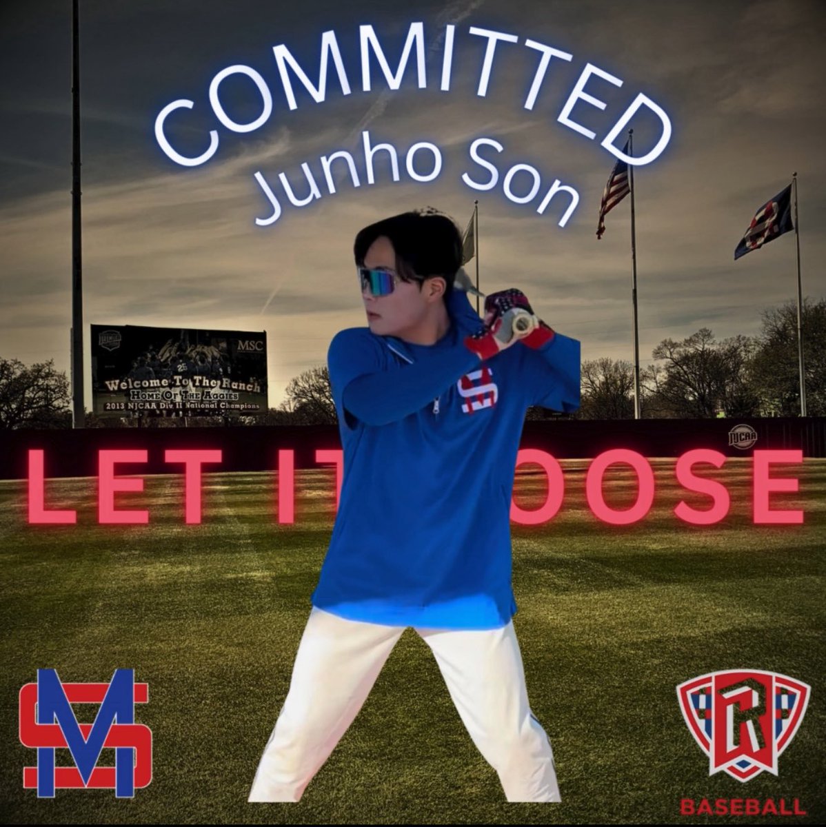 Junho Son (@junhoson244819) on Twitter photo I am very happy to announce my commitment to continue my athletic and academic career at Radford University! I want to thank my family, coaches, and everyone who has helped me along the way! <a href="/RadfordBaseball/">Radford Baseball</a> <a href="/MSC_Baseball/">Aggie Baseball</a> I am very happy to announce my commitment to continue my athletic and academic career at Radford University! I want to thank my family, coaches, and everyone who has helped me along the way! <a href="/RadfordBaseball/">Radford Baseball</a> <a href="/MSC_Baseball/">Aggie Baseball</a>