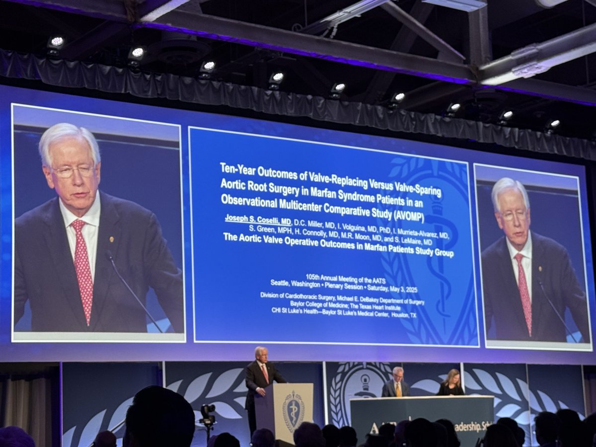 SubhasisChatterjeeMD (@sxc71) on Twitter photo <a href="/JCoselli_MD/">Joseph Coselli, MD</a> Discussing Valve Sparing procedures in Patients with Marfan Syndrome at the AATS Plenary. <a href="/BCM_Surgery/">BCM_Surgery</a> <a href="/Texas_Heart/">The Texas Heart Institute</a> <a href="/AATSHQ/">AATS</a> <a href="/BCM_CTSurgery/">BCM Cardiothoracic Surgery Residency</a> <a href="/MarfanFdn/">TheMarfanFoundation</a> <a href="/JCoselli_MD/">Joseph Coselli, MD</a> Discussing Valve Sparing procedures in Patients with Marfan Syndrome at the AATS Plenary. <a href="/BCM_Surgery/">BCM_Surgery</a> <a href="/Texas_Heart/">The Texas Heart Institute</a> <a href="/AATSHQ/">AATS</a> <a href="/BCM_CTSurgery/">BCM Cardiothoracic Surgery Residency</a> <a href="/MarfanFdn/">TheMarfanFoundation</a>