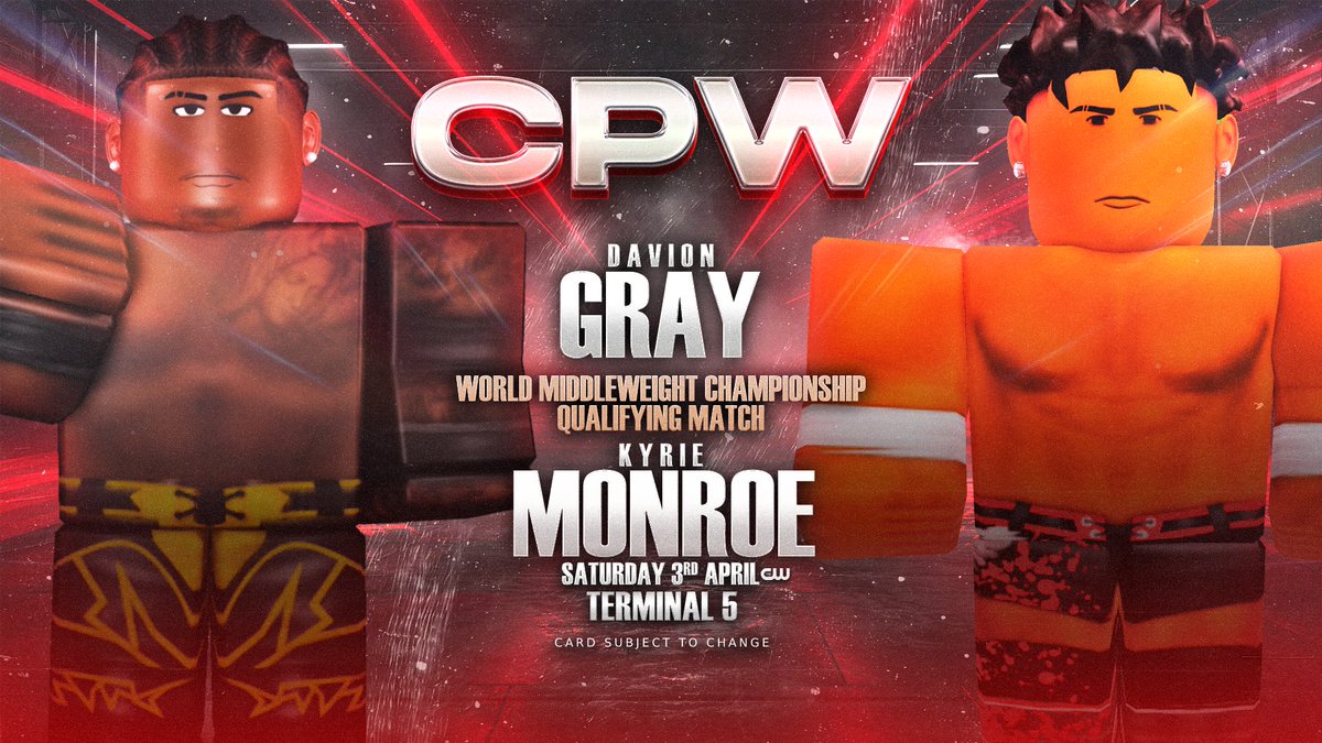 They put me in the ring with Kyrie Monroe thinking he’s a challenge.
Tonight, I turn him into a footnote on my path to GOLD.
I am the Last Investment. You don’t bet against me. Ever.
#CPW
#RoWrestling
#DiamondStandard
#BritBreaker