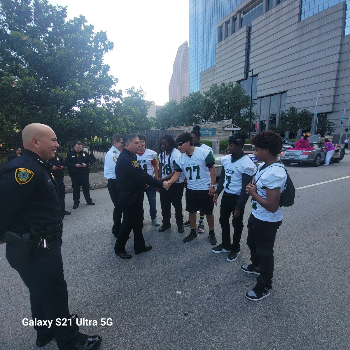 Austin Magnet (@mustangmagnet) on Twitter photo At today's CINCO de MAYO parade downtown, Austin High School Football Players got to meet some legendary AUSTIN HS grads like Dr LAURA MURILLO, Council member District 1, JOAQUIN MARTINEZ, & many others. GO MUSTANGS!
<a href="/edison_school/">Edison Middle School</a> <a href="/L_Rodriguez_Edu/">Lucio Rodriguez</a> <a href="/houston_tsta/">Houston Education Association-TSTA/NEA</a> <a href="/Vecindario65_82/">Super Neighborhoods 65 & 82</a> At today's CINCO de MAYO parade downtown, Austin High School Football Players got to meet some legendary AUSTIN HS grads like Dr LAURA MURILLO, Council member District 1, JOAQUIN MARTINEZ, & many others. GO MUSTANGS!
<a href="/edison_school/">Edison Middle School</a> <a href="/L_Rodriguez_Edu/">Lucio Rodriguez</a> <a href="/houston_tsta/">Houston Education Association-TSTA/NEA</a> <a href="/Vecindario65_82/">Super Neighborhoods 65 & 82</a>
