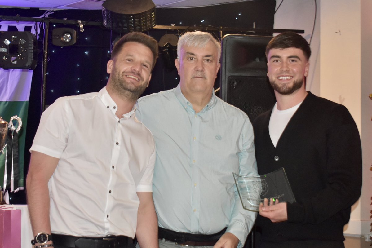 MerthyrTownFC's tweet image. 🌟 Callum Ryan-Phillips collected the Players’ Player of the Year award, kindly sponsored by RJM Solicitors. 

2/10