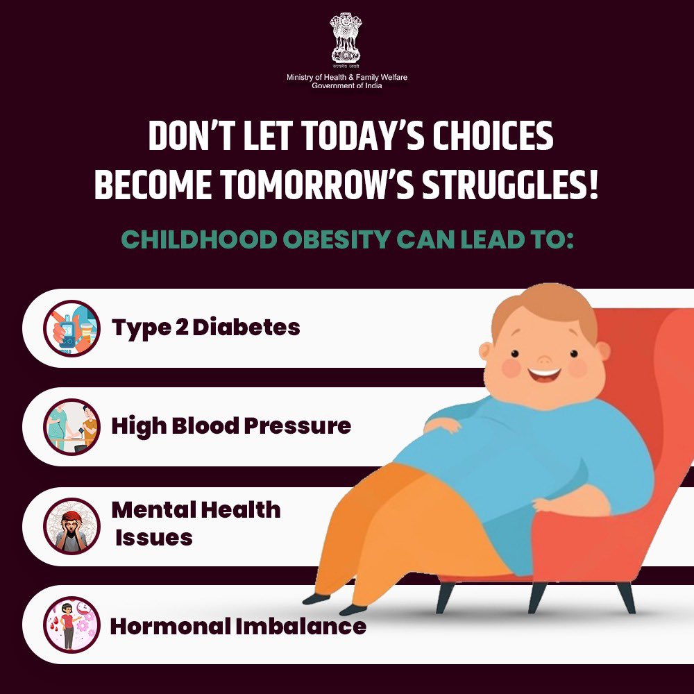 #StopObesity | Don't let today's choices define tomorrow's health

From diabetes to mental health, the impact of childhood obesity is real. Take action today.